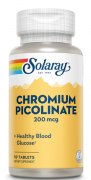 Заказать Solaray Chromium Picolinate 200 мкг 50 таб