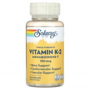 Заказать Solaray Vitamin K-2 Menaquinone-7 150 мкг 30 вег капc