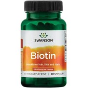 Заказать Swanson Biotin 5000 мкг 30 капс