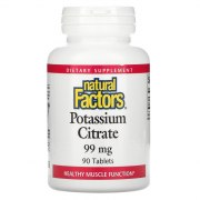 Заказать Natural Factors Potassium Citrate 99 мг 90 капс