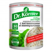 Заказать Dr.Korner Хлебцы 100 гр (Злаковый Коктейль С Витаминами И Минералами)