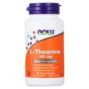 Заказать NOW L-Theanine 100 мг 90 вег капс