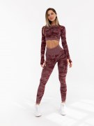 Заказать BonaFide Лосины Leggins Triple Military (Bordo)