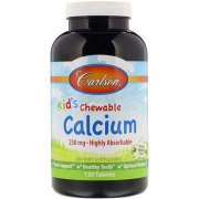 Заказать Carlson kids Calcium 250 мг 120 таб