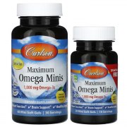 Заказать Carlson Labs Maximum Omega Minis 60+20 капс