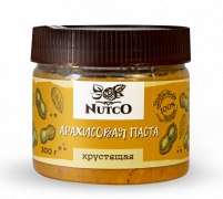 Заказать NUTCO Арахисовая паста (Хрустящая) 300 гр