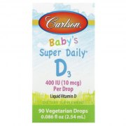 Заказать Carlson Labs Kid's Super Daily D3 10 мкг (400 МЕ) 2,54 мл