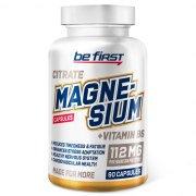 Заказать Be First Magnesium citrate + B6 112 мг 90 капс