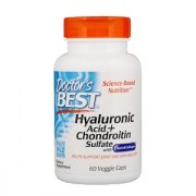 Заказать Doctor's Best Hyaluronic Acid + Chondroitin Sulfate 60 вег капс