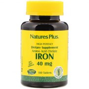 Заказать Nature's Plus Iron 40 мг 180 таб