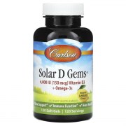 Заказать Carlson Labs Solar D Gems 120 капс