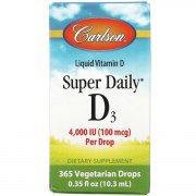 Заказать Carlson Labs Super Daily D3 100 мкг (4000 МЕ) 10,3 мл