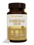 Заказать Nutraway Vitamin D3 + K2 5000 IU + 50 мкг 60 таб
