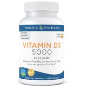 Заказать Nordic Naturals Vitamin D3 5000 IU 120 softgels