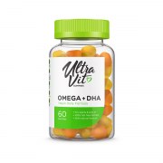 Заказать UltraVit Gummies Omega+DHA 60 жев конф