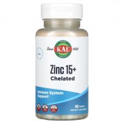 Заказать KAL Zinc chelated 15+ 100 таб