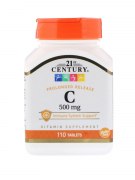 Заказать 21st Century Vitamin C 500 мг Prolonged Release 110 таб