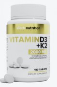 Заказать aTech Nutrition Vitamin D3+K2 2000 ME 180 таб