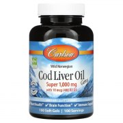 Заказать Carlson Labs Cod Liver Oil 1000 мг 100 жел капс