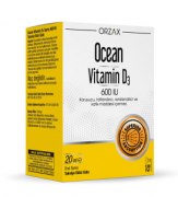 Заказать Orzax Vitamin D3 600IU Drop 20 мл
