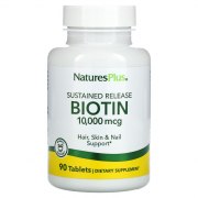 Заказать Nature's Plus Biotin 10.000 мкг 90 таб