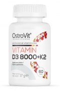 Заказать OstroVit Vitamin D3 8000МЕ + K2 60 таб