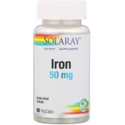 Заказать Solaray Iron 50 мг 60 капc