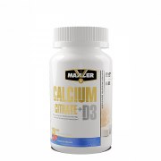 Заказать Maxler Calcium Citrate + D3 120 таб