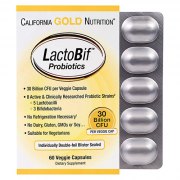 Заказать California Gold Nutrition LactoBif 30 billion Probiotics 60 капс