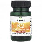 Заказать Swanson Vitamin K2 50 мкг 30 капс