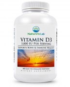 Заказать Nature'sLab Vitamin D3 5000IU 400 капс