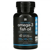Заказать Sports Research Omega 3 Fish Oil Triple Strength 60 капс