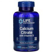 Заказать Life Extension Calcium Citrate With Vitamin D 200 капс