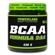 Заказать Powerlabs BCAA 2:1:1 420 гр без вкуса
