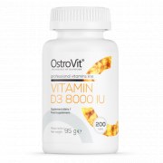 Заказать OstroVit Vitamin D3 8000МЕ 200 таб