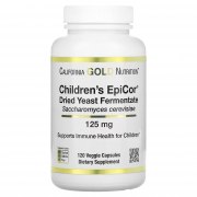 Заказать California Gold Nutrition Childrens Epicor 125 мг 120 вег капс