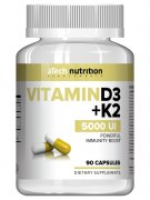 Заказать aTech Nutrition Vitamin D3+K2 90 капс