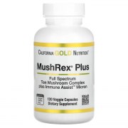 Заказать California Gold Nutrition Fungiology MushRex Plus 120 вег капс