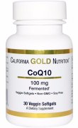 Заказать California Gold Nutrition CoQ10 100 мг 30 вег капс