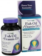 Заказать Natrol Fish Oil+Vitamin D3 90 капс