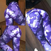 Заказать BonaFide Лосины Push - Up (Military Purple)