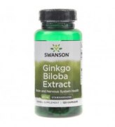 Заказать Swanson Ginkgo Biloba Extract STD 60 мг 120 капс