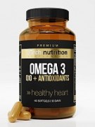 Заказать aTech Nutrition Premium Omega3 65%+Q10 60 капс