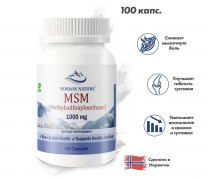 Заказать Norway Nature MSM 1000 мг 100 капс