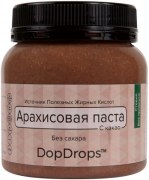 Заказать DopDrops паста Арахис (шоколад, стевия) 250 гр