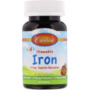 Заказать Carlson Labs Kid's Chewable Iron 15 мг 60 таб