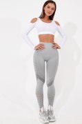 Заказать BonaFide Лосины Leggins Train Hard (Light Gray)