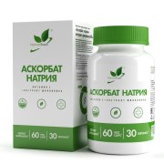 Заказать NaturalSupp Аскорбат натрия + экстракт шиповника 60 капс