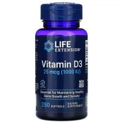 Заказать Life Extension Vitamin D3 1000 Liquid 250 софтгель