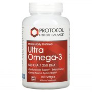 Заказать Protocol for Life Balance Ultra-Omega 3 180 софтгель